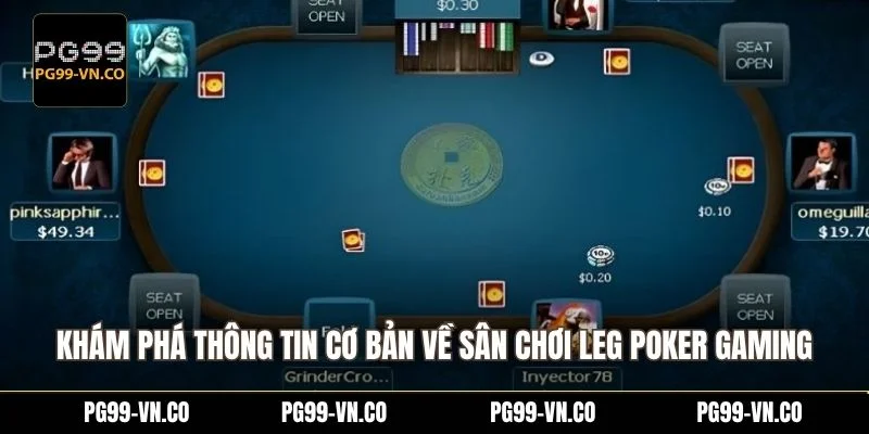 Khám phá những tựa game được yêu thích nhất tại LEG Poker Gaming