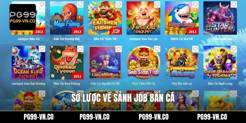 Sơ lược về sảnh JDB bắn cá