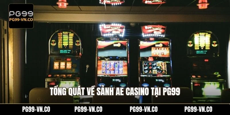 Tổng quát về sảnh AE casino tại PG99